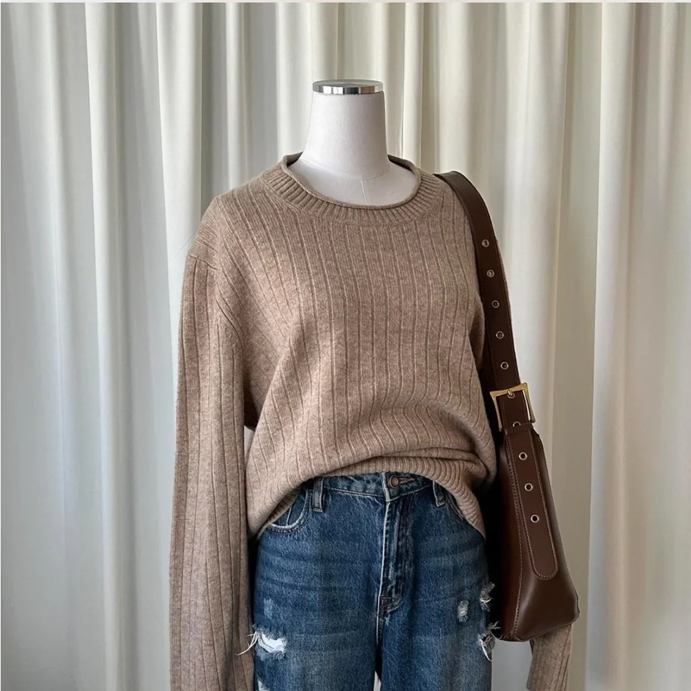 L.L. Bean's Men’s Ultrasoft Wool Cashmere Rollneck Sweater Large
